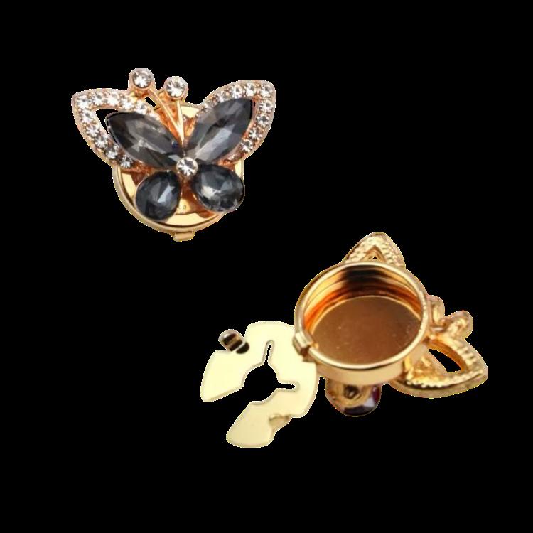 Sotet sort sommerfugl